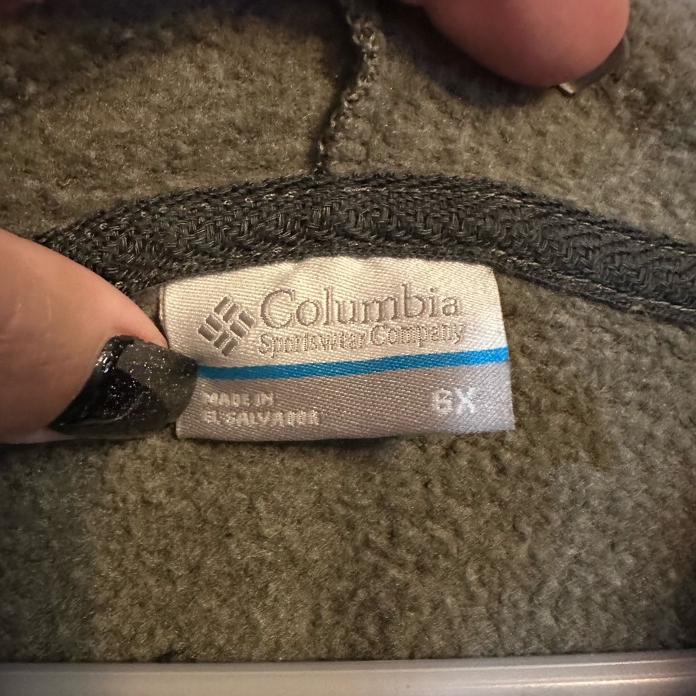 Columbia Men's Gray Hoodie Sweater - Picture 3 of 3